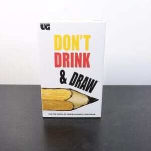 Don’t Drink & Draw Adult Party Drinking Game 21+ Pop Culture
